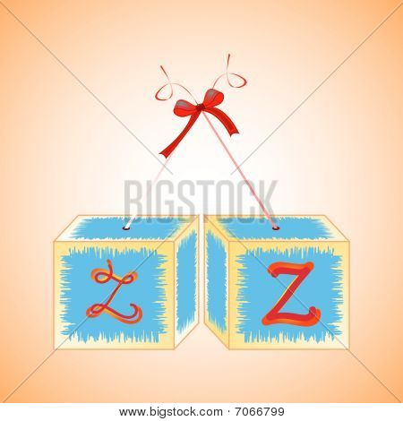 Würfel Alphabet z