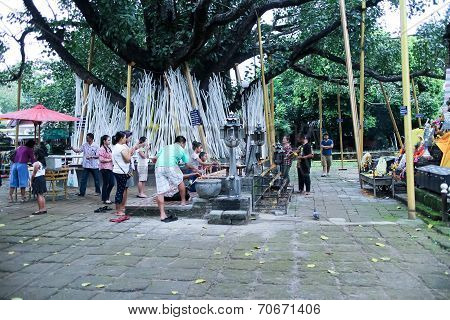 People sacred Buddha image