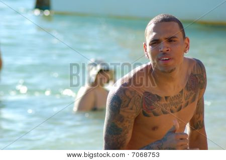 Chris Brown ในฮาวาย