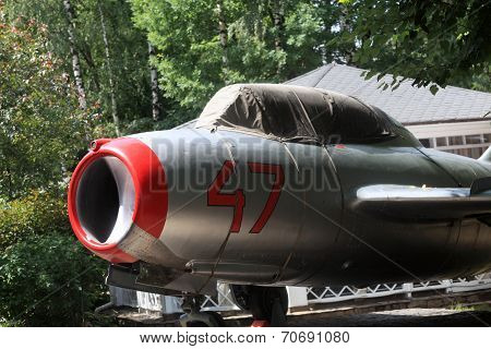 The Vintage Jet Fighter Aircraft