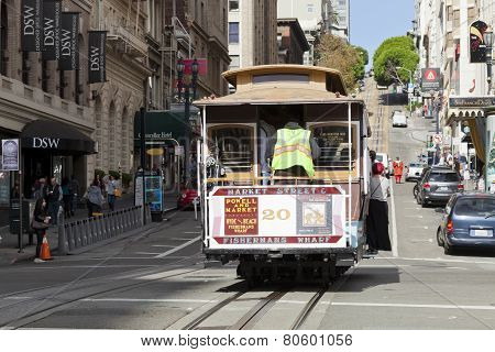 San Francisco-usa, The Cable Car Tram