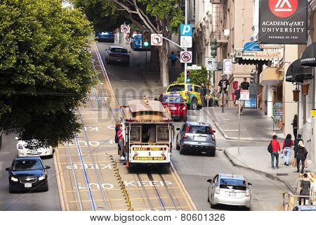 San Francisco-usa, The Cable Car Tram