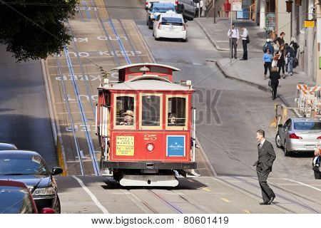 San Francisco-usa, The Cable Car Tram