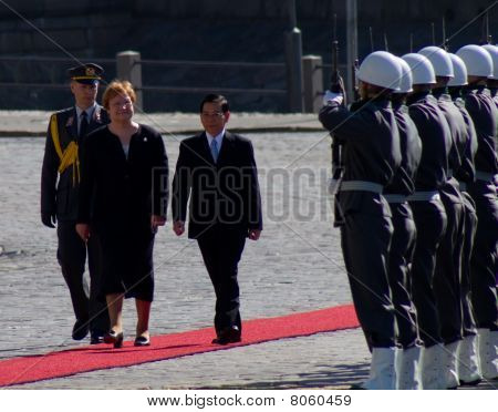 Präsidenten von Finnland und vietnam