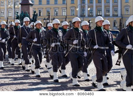 Ceremoniesof Statevisit des Präsidenten