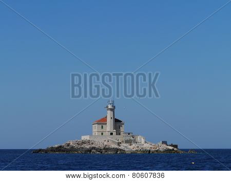 The Croatian Mulo lighthouse