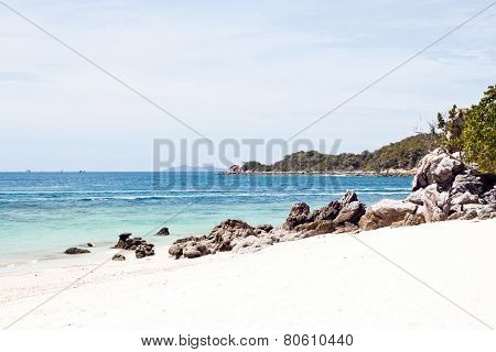 Beautiful Beach On Koh Larn (pattaya, Thailand)