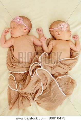 Twins Are Sleeping