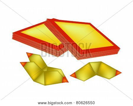 Joss Paper and Chinese Gold Paper for Chinese New Year