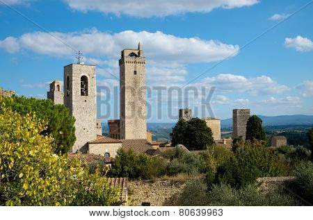 Two Medieval Towers