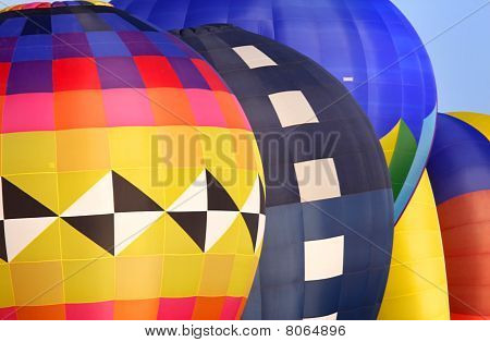 Mongolfiere colorate
