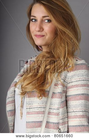 portrait of the young girl