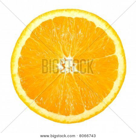 Single dwarsdoorsnede van Orange