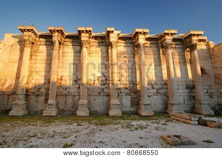 Hadrian's Library, Athens.
