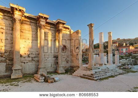 Hadrian's Library, Athens.