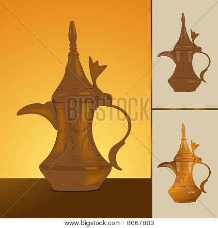 Dallah - den traditionelle arabiske kaffekande