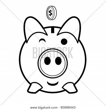 Piggy Bank Vector.eps