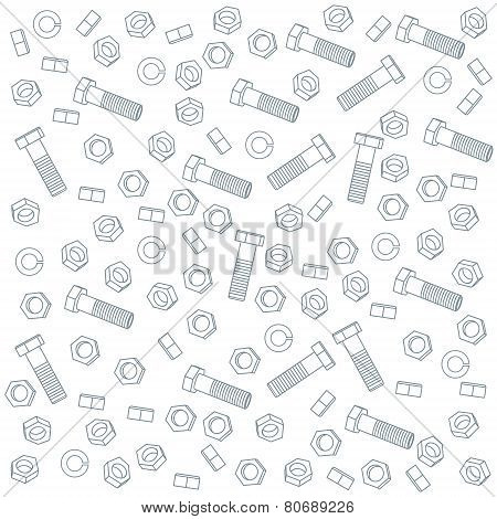 Seamless nuts and bolts