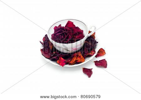 Rose petals tea