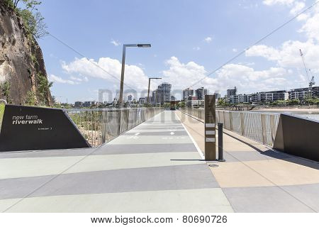 BRISBANE, AUSTRALIA: New Farm Riverwalk