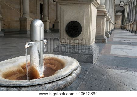 Hot Spring, Karlovy Vary.