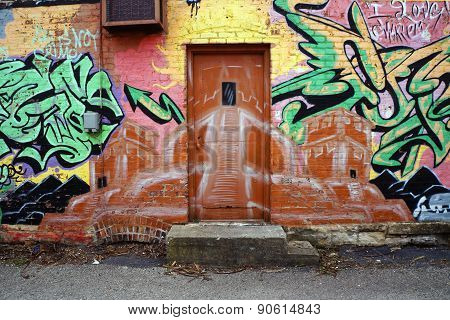 An Alley Door
