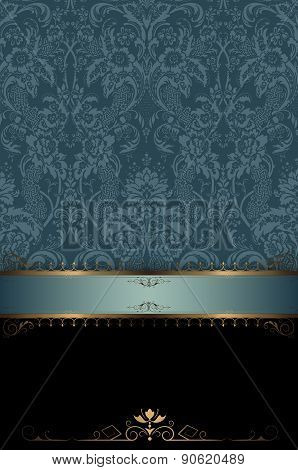 Vintage Background With Decorative Patterns.