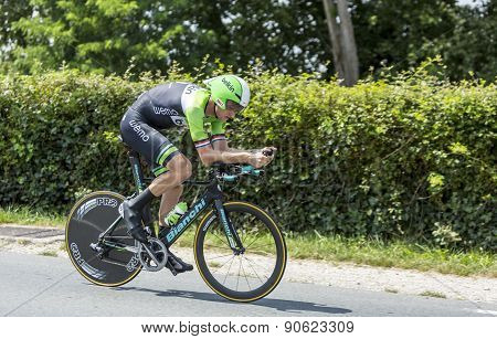 The Cyclist Lars Boom - Tour De France 2014