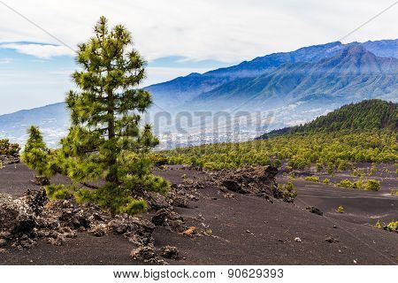 Mountains Landscape Volcanic Island