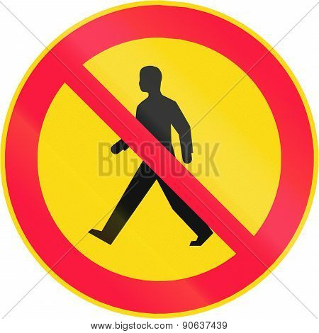 No Pedestrians In Finland