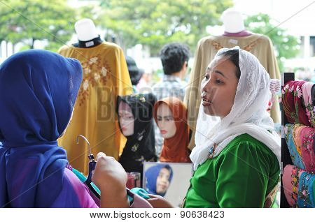 Hijab seller