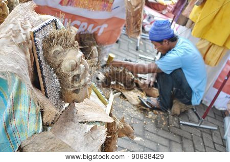 Handicrafts from coconut Shell