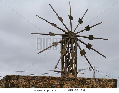 The wooden mill of Valles de Ortega