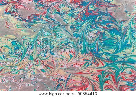 Ebru On Sateen