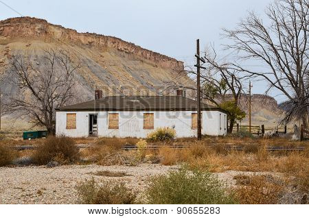 Boarded Up Building