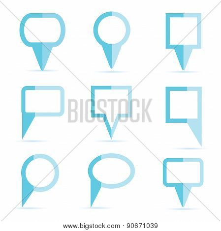 map pins