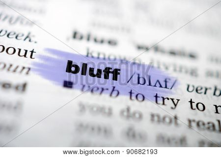 Bluff