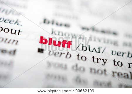 Bluff