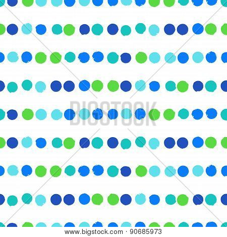 Vector pattern with circles