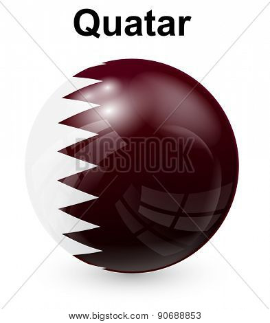 quatar  official state flag