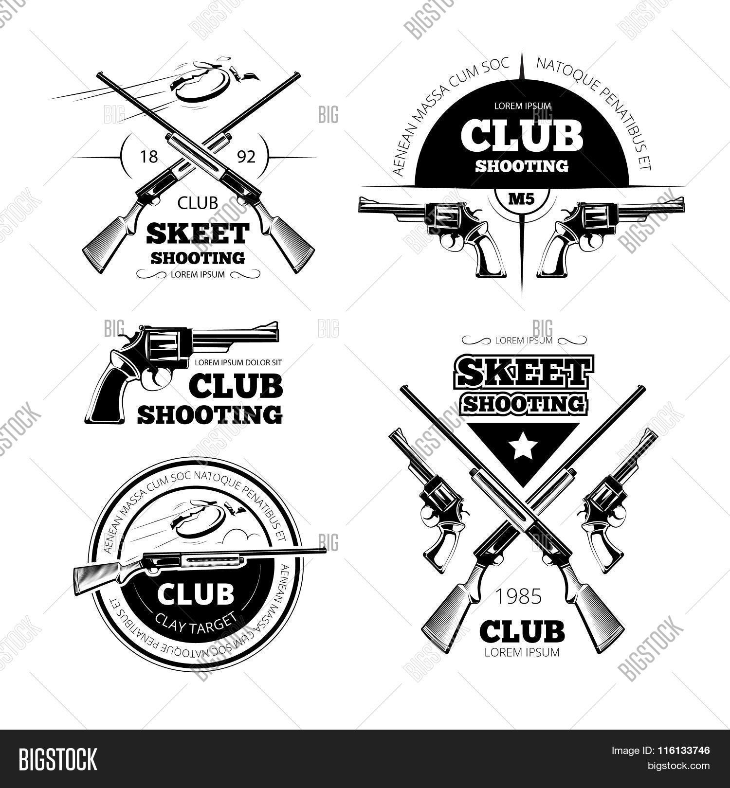 Vintage Gun Club Vector & Photo (Free Trial) Bigstock