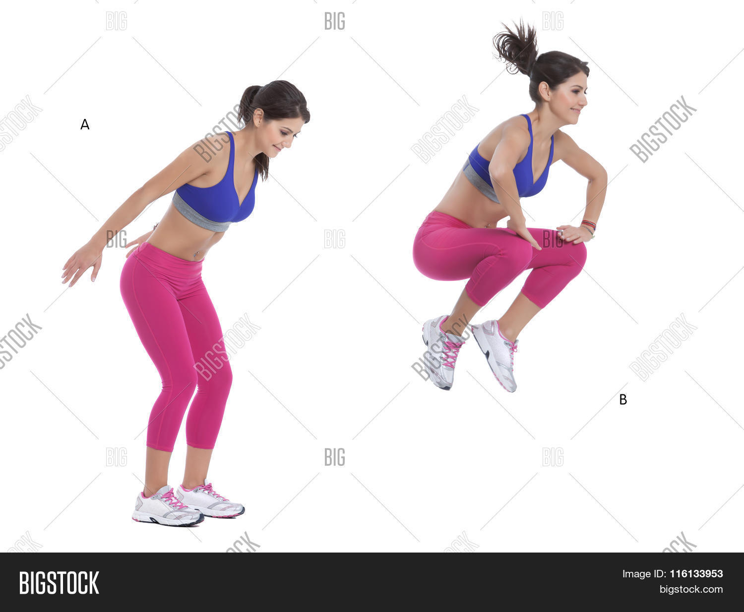 Tuck Jumps Image & Photo (Free Trial) Bigstock