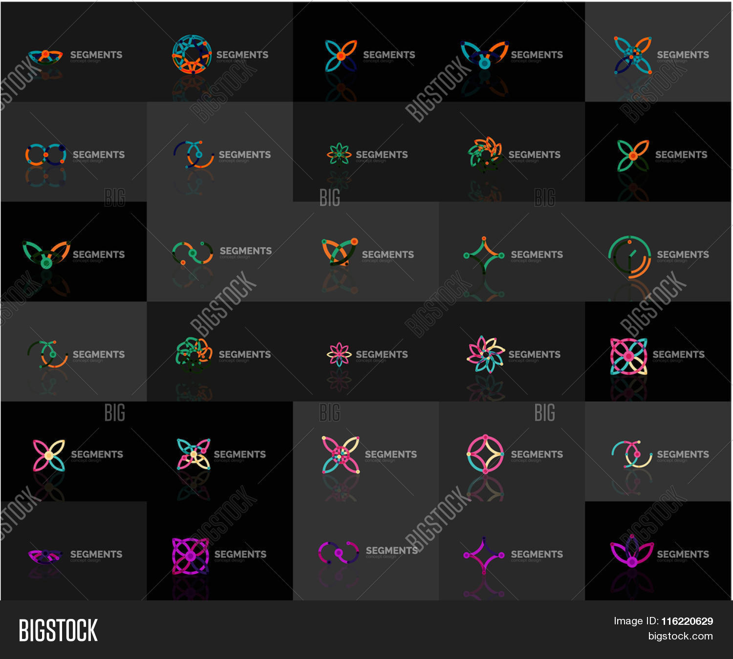 Abstract Company Logo Vector & Photo (Free Trial) | Bigstock