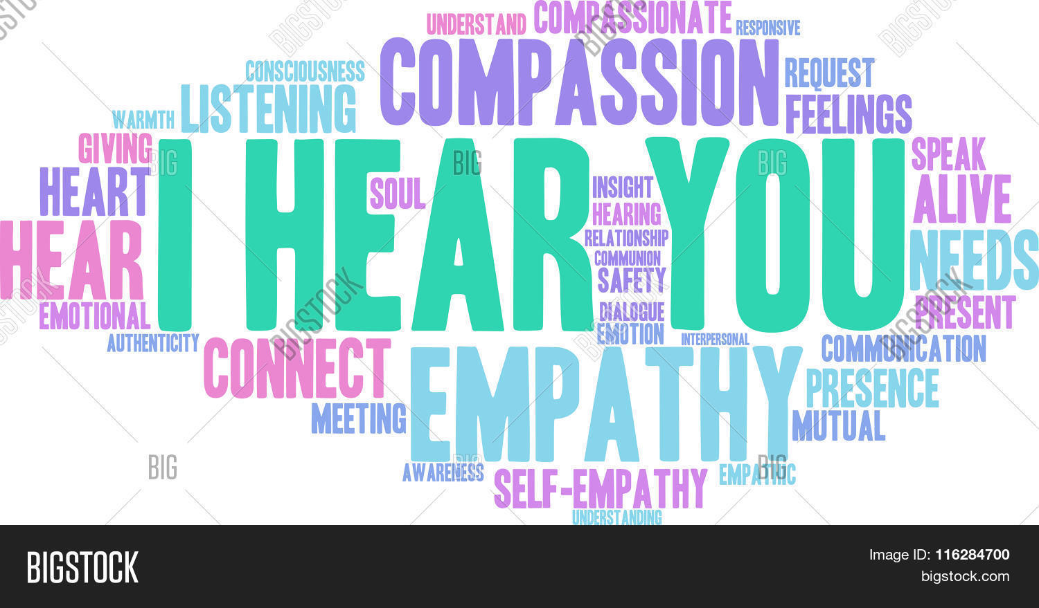 Hear You Word Cloud Vector & Photo (Free Trial) Bigstock