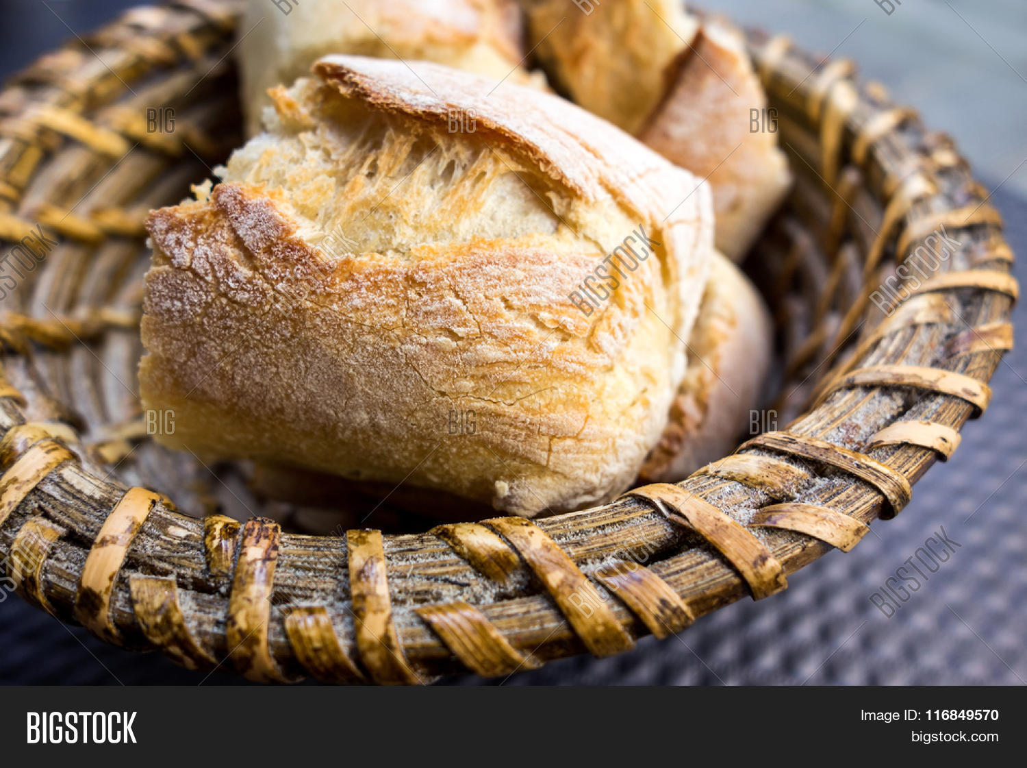 Bread Basket Little Image & Photo (Free Trial) Bigstock