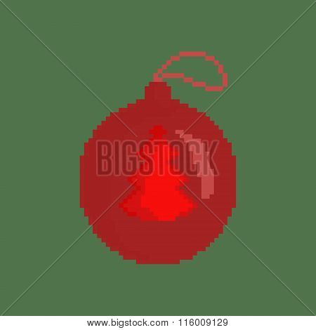 Pixel tree decoration