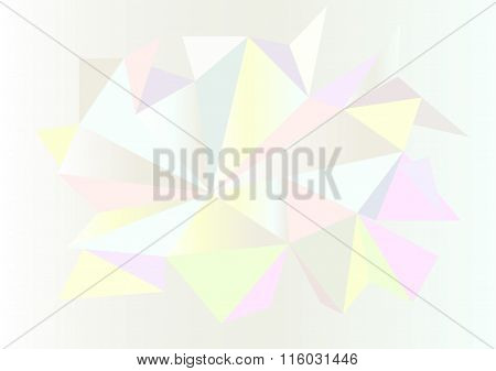 Low poly style vector, Light colors design, low poly style illustration, Abstract low poly backgroun