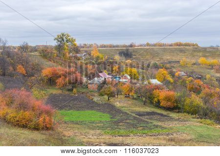 Small hamlet in  Ukraine