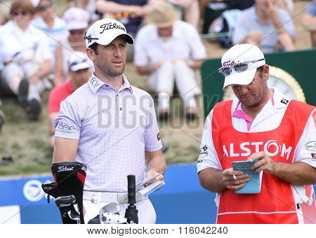 Gregory Bourdy At The Golf French Open 2015