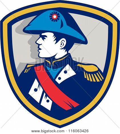 Napoleon Bonaparte Bicorn Hat Crest Retro